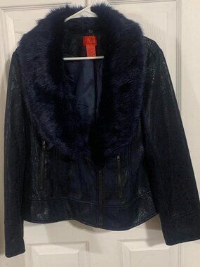 Cristina Women's Navy Blue Jacket